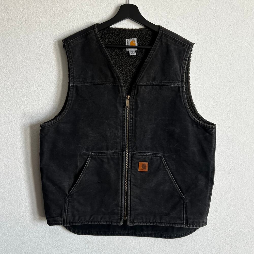 Carhartt V26 BLK black work wear vest